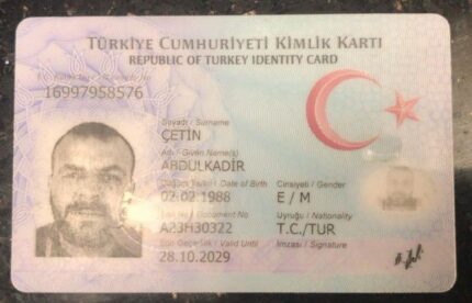 Buy Turkey ID card Online